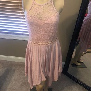 Pink summer dress